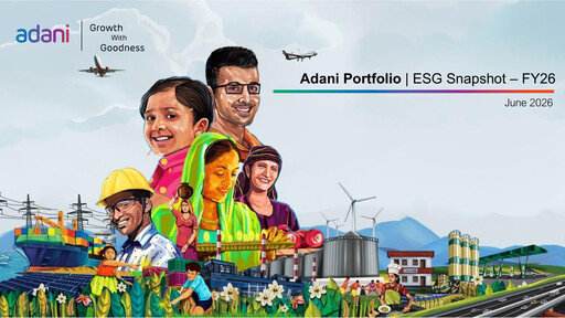 Thumbnail Adani Green Energy
 ESG Report 2025-2026