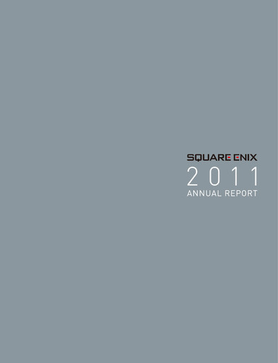 Thumbnail Square Enix
 Annual Report 2011