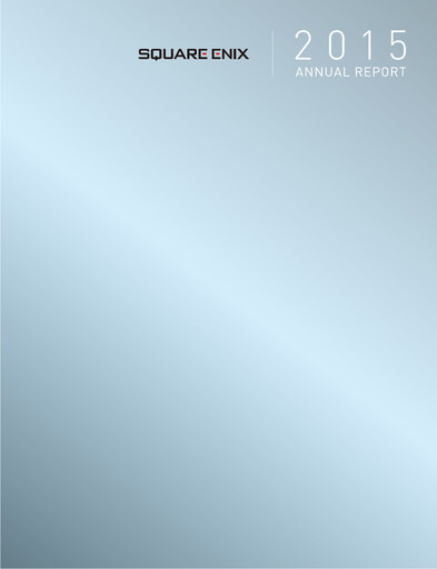 Thumbnail Square Enix
 Annual Report 2015