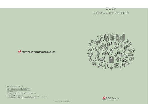 Thumbnail Daito Trust Construction
 Sustainability Report 2023
