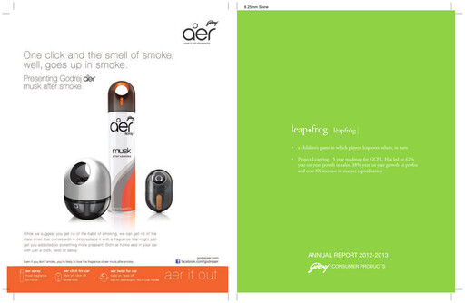 Thumbnail Godrej Annual Report 2012-2013