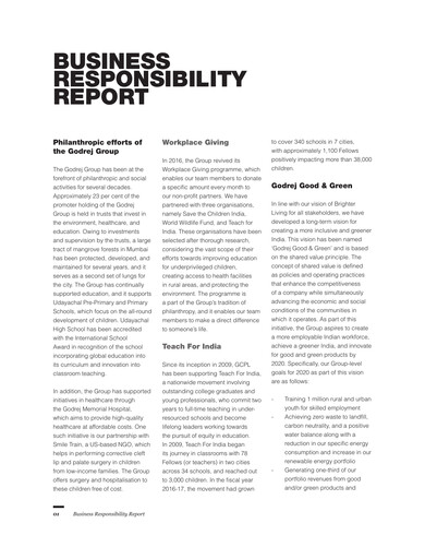 Thumbnail Godrej ESG Report 2017-2018