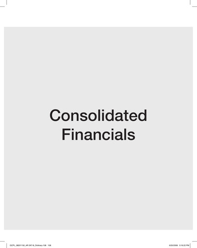 Thumbnail Godrej Financial Statement 2007-2008
