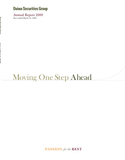Vorschaubild Daiwa Securities Group

 Jahresbericht 2009