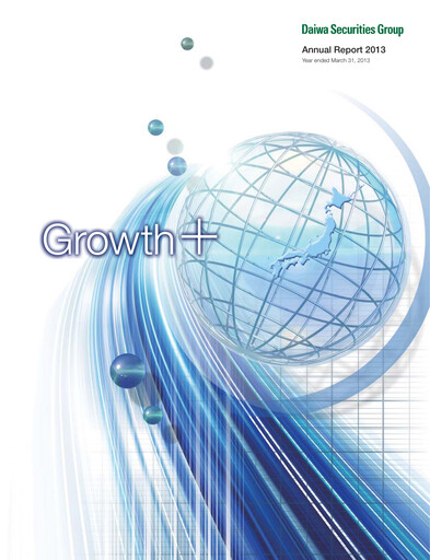 Vorschaubild Daiwa Securities Group

 Jahresbericht 2013