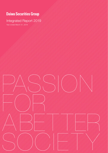 Vorschaubild Daiwa Securities Group

 Jahresbericht 2019