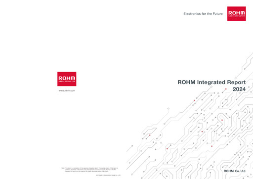 Thumbnail Rohm
 Annual Report 2024