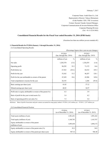 Thumbnail AGC Financial Statement 2016