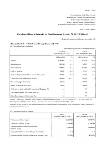 Thumbnail AGC Financial Statement 2017