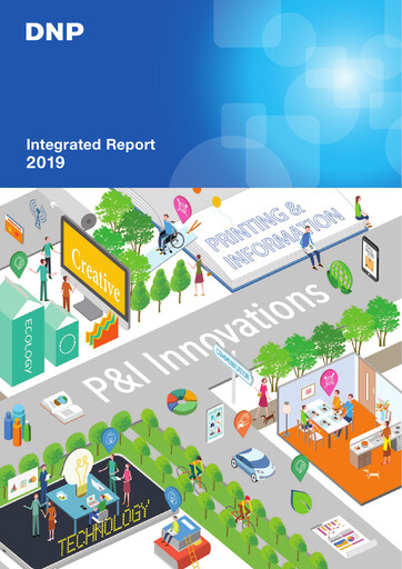 Miniature Dai Nippon Printing Rapport annuel 2019
