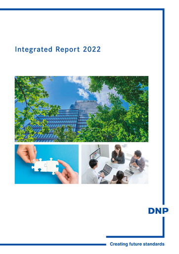 Miniature Dai Nippon Printing Rapport annuel 2022