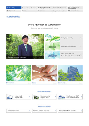 Thumbnail Dai Nippon Printing Sustainability Report 2023