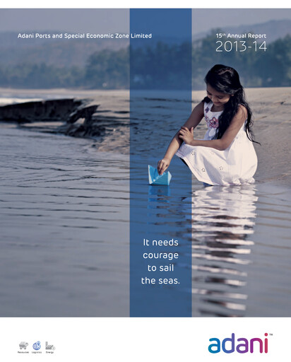 Miniature Adani Ports & SEZ Rapport annuel 2014