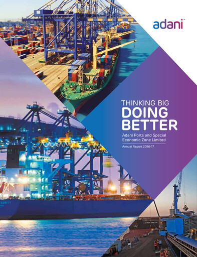 Miniature Adani Ports & SEZ Rapport annuel 2017