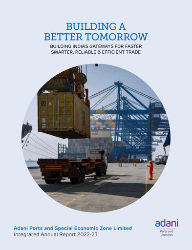 Thumbnail Adani Ports & SEZ Annual Report 2022-2023