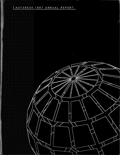 Thumbnail Autodesk Annual Report 1987