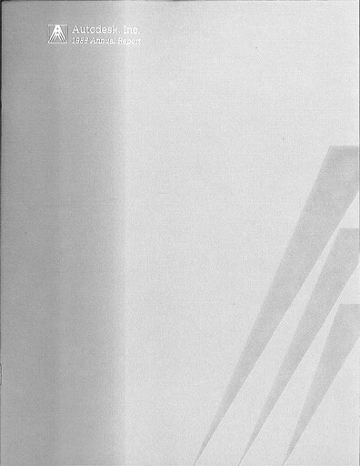 Thumbnail Autodesk Annual Report 1988