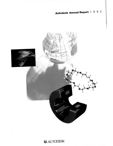 Thumbnail Autodesk Annual Report 1992