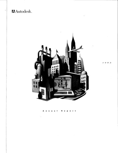 Thumbnail Autodesk Annual Report 1993