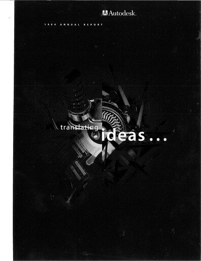 Thumbnail Autodesk Annual Report 1994