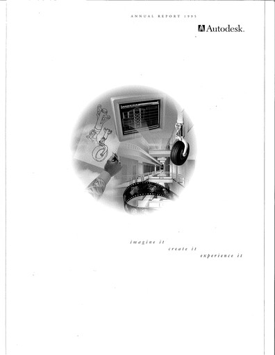Thumbnail Autodesk Annual Report 1995