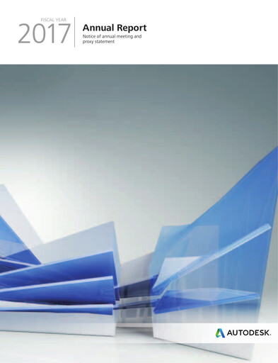 Thumbnail Autodesk Annual Report 2017