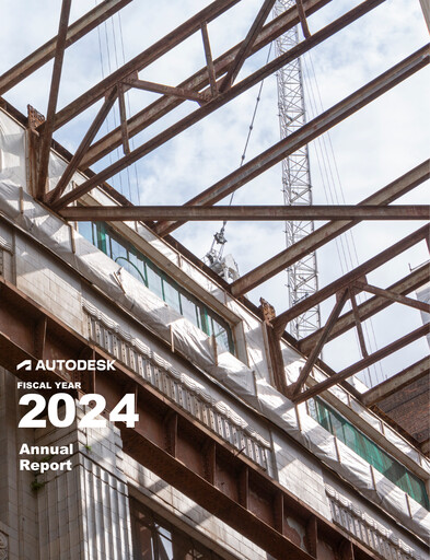 Thumbnail Autodesk Annual Report 2024