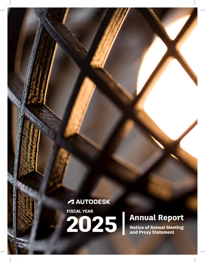Thumbnail Autodesk Annual Report 2025
