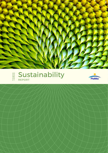 Thumbnail Pidilite Sustainability Report 2020-2021