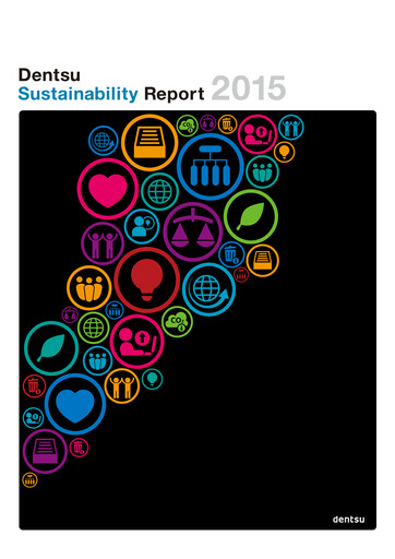 Thumbnail Dentsu Sustainability Report 2015