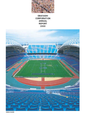 Thumbnail Obayashi Annual Report 2000