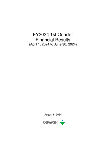 Thumbnail Obayashi Quarterly Report 2024-q1