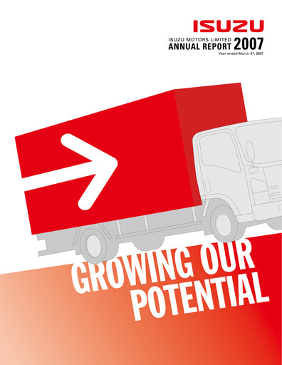 Thumbnail Isuzu Annual Report fy2007