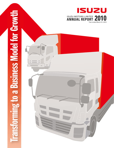 Thumbnail Isuzu Annual Report fy2010