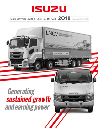 Thumbnail Isuzu Annual Report fy2018