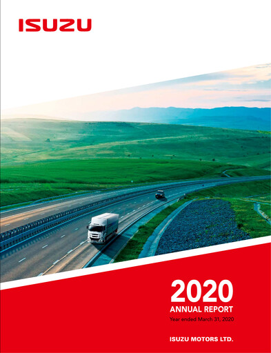 Thumbnail Isuzu Annual Report fy2020