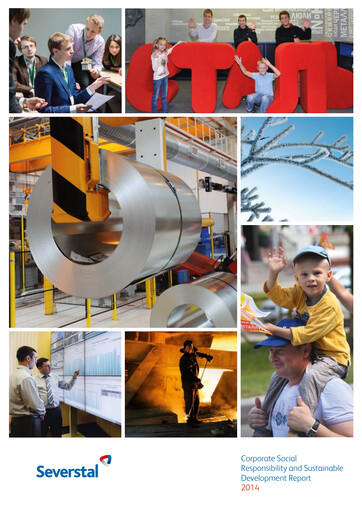 Thumbnail Severstal Sustainability Report 2014