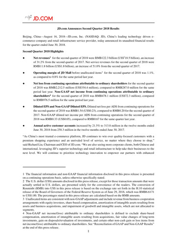 Thumbnail Jingdong Mall Financial Statement 2018-q2