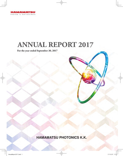 Thumbnail Hamamatsu
 Annual Report fy2017