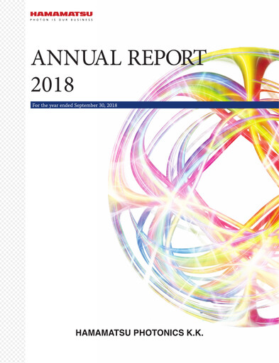 Thumbnail Hamamatsu
 Annual Report fy2018