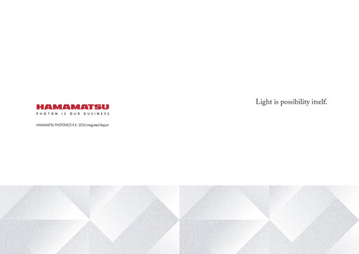 Thumbnail Hamamatsu
 Annual Report fy2024