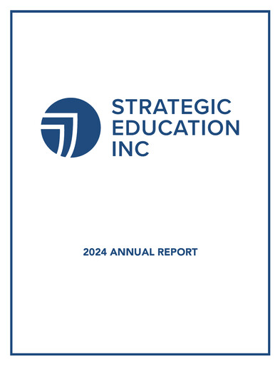 Thumbnail Strategic Education
 Annual Report fy2024