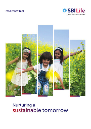 Miniature SBI Life Insurance Rapport ESG 2023-2024
