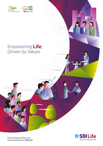 Miniature SBI Life Insurance Rapport de durabilité 2022-2023