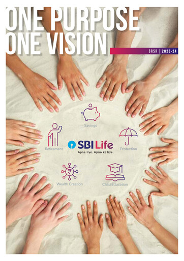 Miniature SBI Life Insurance Rapport de durabilité 2023-2024