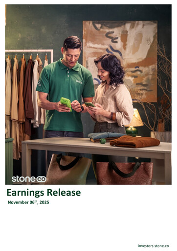 Vorschaubild StoneCo Quartalsbericht 2025-q3