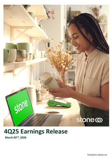 Vorschaubild StoneCo Quartalsbericht 2025-q4