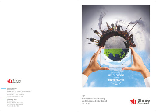 Thumbnail Shree Cement
 Sustainability Report 2013-2014