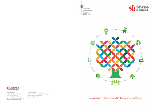 Thumbnail Shree Cement
 Sustainability Report 2019-2020