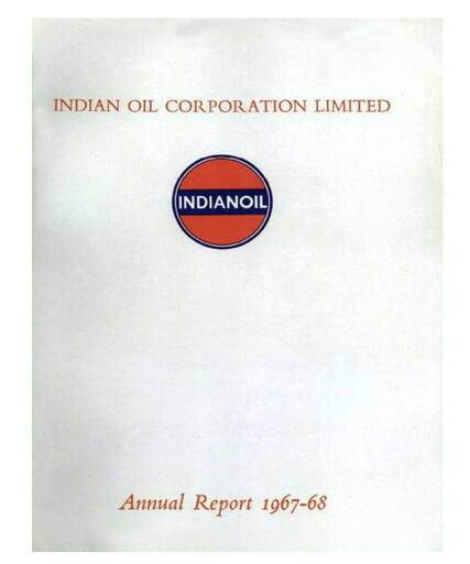 Vorschaubild Indian Oil Jahresbericht 1967-1968